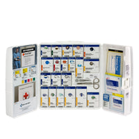 First Aid Only 50 Person Large Plastic SmartCompliance Without Medications(Pack of 3)