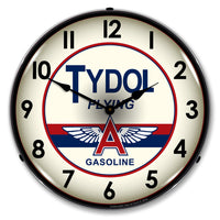 Tydol Flying A Gasoline 14" LED Wall Clock