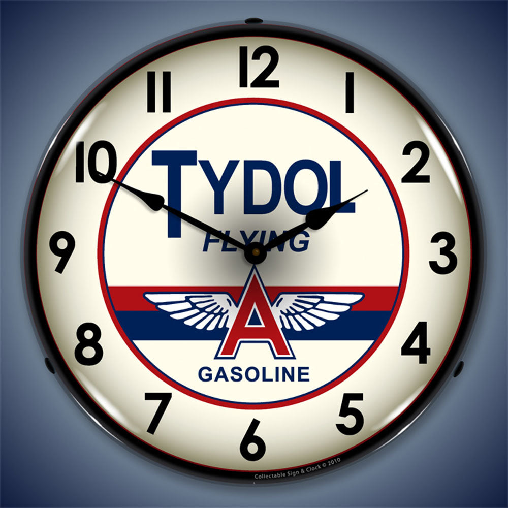 Tydol Flying A Gasoline 14" LED Wall Clock