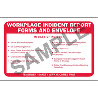 JJ Keller Workplace Incident Report Forms Packet