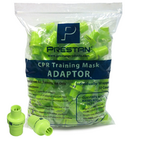 PRESTAN CPR Training Mask Adaptors 50-Pack