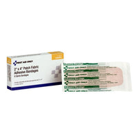 First Aid Only 2" x 4" Fabric Bandages, 6 Per Box(Pack of 200)