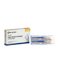 First Aid Only 1" x 3" Fabric Bandages, 16 Per Box(Pack of 250)
