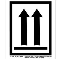J.J. Keller This End Up Orientation Arrows Package Marking