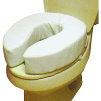 Rose Healthcare Padded Raised Toilet Seat Commode Cushion Soft Seat
