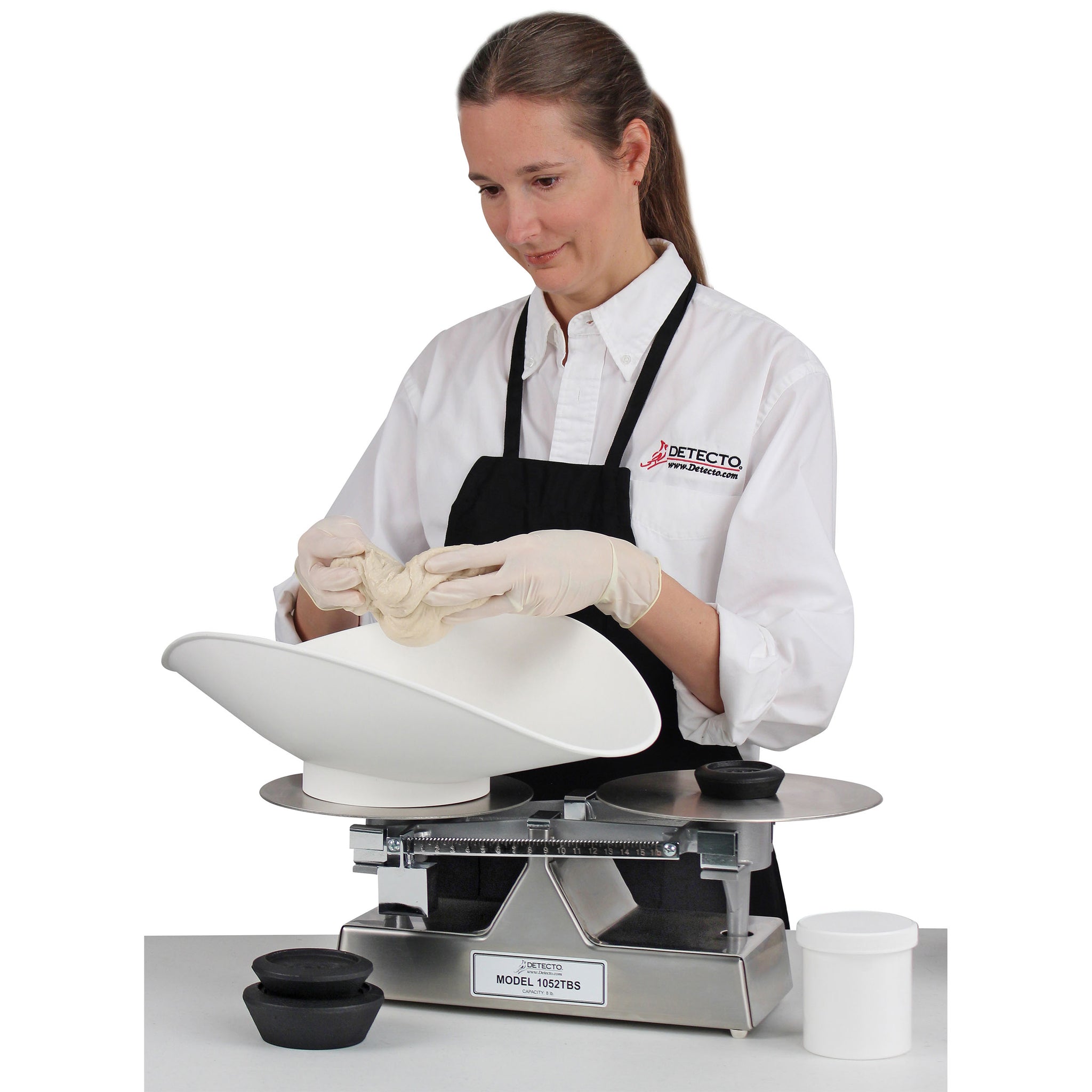 Detecto 1050-Series Stainless Steel Mechanical Bakers Dough Scales - USDA  Approved