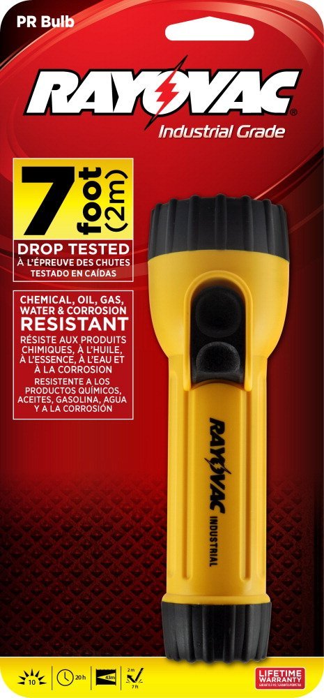 MayDay Professional Quality "D" Flashlight - Industrial Grade Emergency Illumination