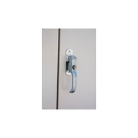 Justrite Non-Combustible Outdoor Safety Locker, 6-Drum, Explosion Relief Panels