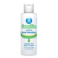 Dynarex SannyTize Instant Hand Sanitizer with Aloe, 4oz Flip Cap Bottle (24 pack)