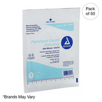Kemp USA Petroleum Gauze Dressing 3 X 9" (4 Boxes Of 50 Pcs)