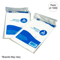 Kemp USA Disposable Aprons (Bulk Packaging 1000 Pcs)