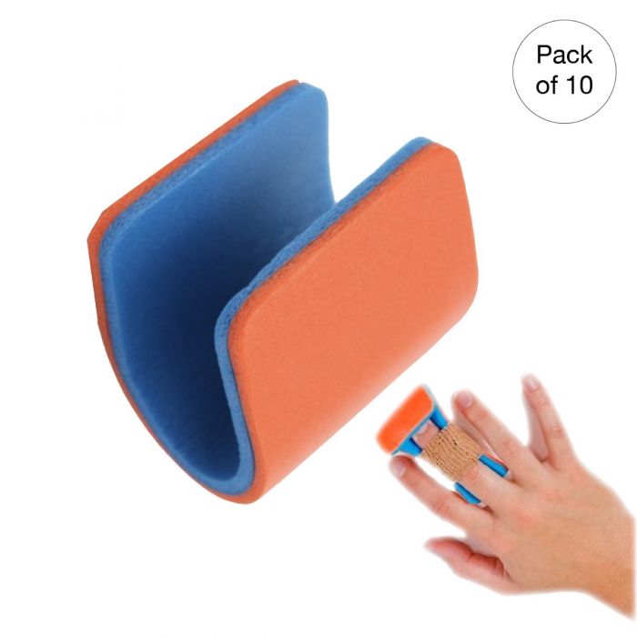 Kemp USA Finger Splint - Professional Grade Immobilization (10 Pack)