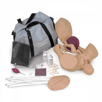 Nasco OB Manikin With Overlays White