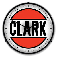 Clark Gas 14" LED Wall Clock