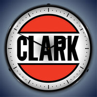 Clark Gas 14" LED Wall Clock