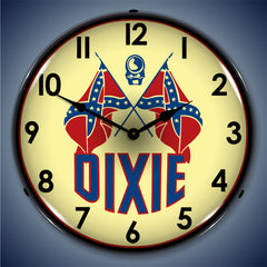 Dixie Gas 14" LED Wall Clock