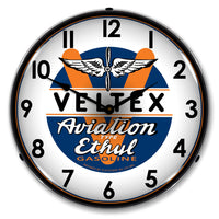 Veltex, Aviation Ethyl Gasoline 14" LED Wall Clock