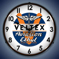 Veltex, Aviation Ethyl Gasoline 14" LED Wall Clock