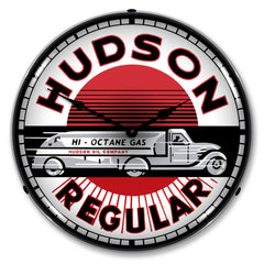 Hudson Regular Hi-Octane Gas 14" LED Wall Clock