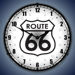 Route 66 14" LED Wall Clock