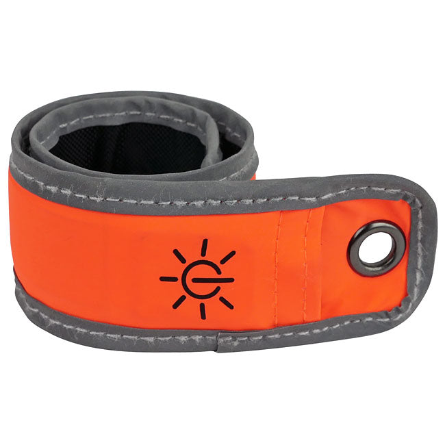 MayDay Orange Glow Safety Arm Band - High-Visibility Emergency Identification