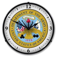 1775 Department of the US Army Seal 14" LED Wall Clock