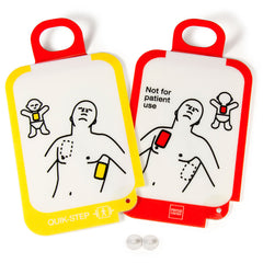 Physio-Control LIFEPAK CR2 AED Training System Replacement Electrode Pads
