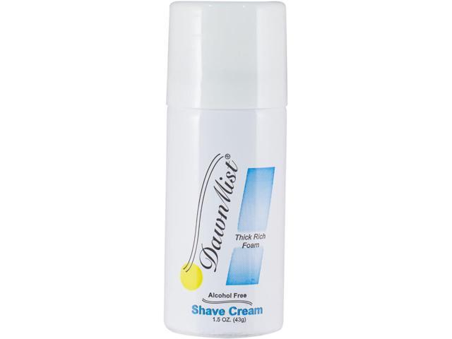 MayDay Dawn Mist Shave Cream, 1.5 oz. Aerosol Can