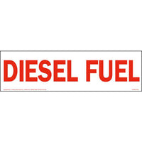 J.J. Keller Diesel Fuel Sign