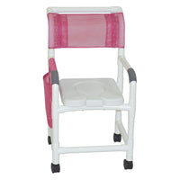 MJM Soft Seat Dual Usage Shower Chair with Removable Center