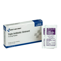 First Aid Only Triple Antibiotic Ointment, 12 Per Box