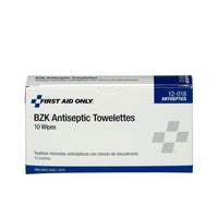 First Aid Only BZK Antiseptic Wipes, 1 Per Box (122 boxes)
