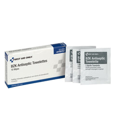 First Aid Only BZK Antiseptic Wipes, 1 Per Box