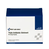 First Aid Only Triple Antibiotic Ointment, 60 Per Box