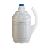 Justrite Bottle Jacket For 1 Gallon Glass Chemical Bottles In Laboratory Use, Translucent Polyethylene