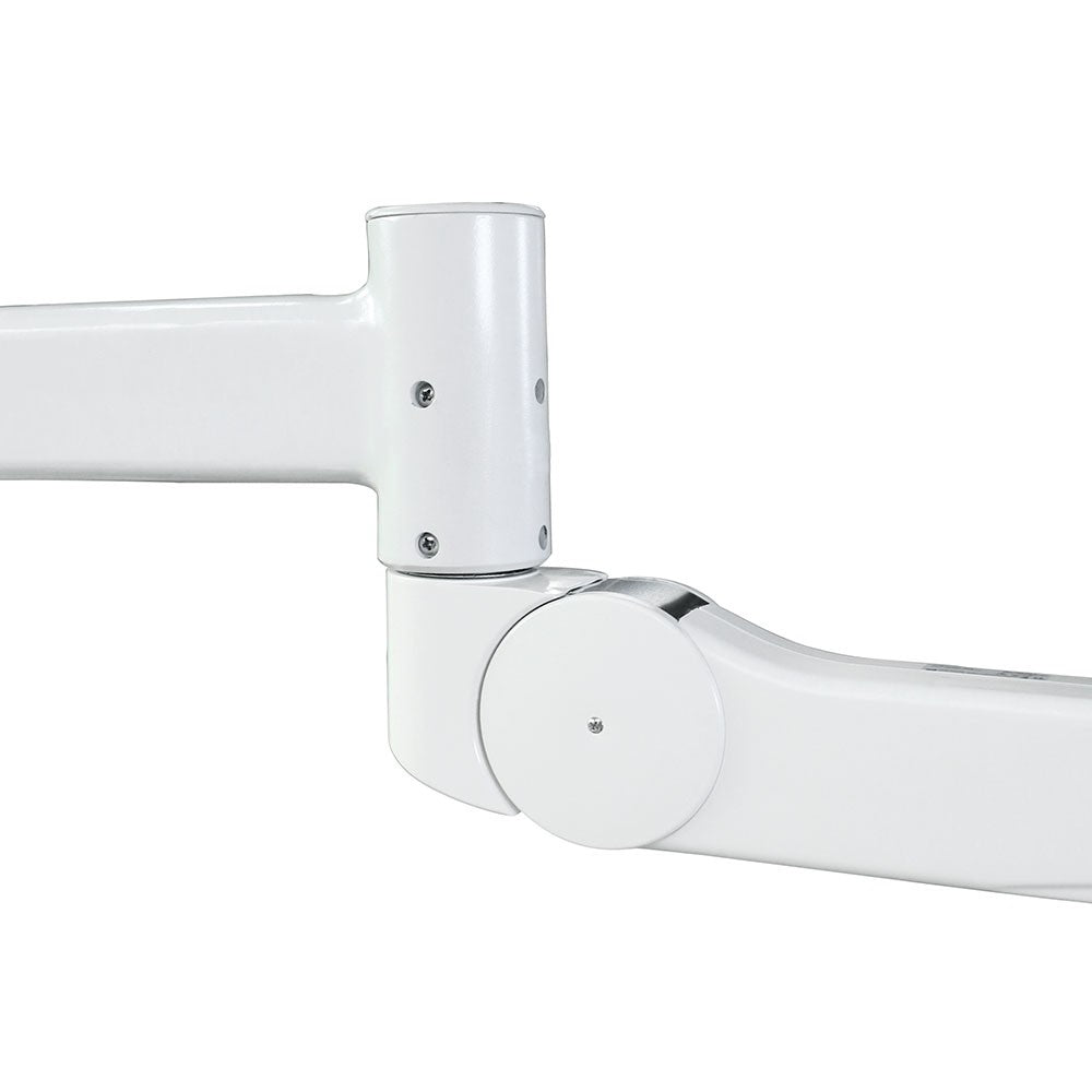 Phillips Safety Ceiling-Mounted Lead Acrylic Barrier with Torso Cutout, LED Exam Light, and 0.5mm PbEq Shielding