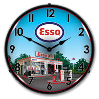 Esso Station 14" LED Wall Clock
