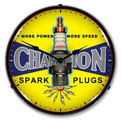 Champion Spark Plugs 14" LED Wall Clock