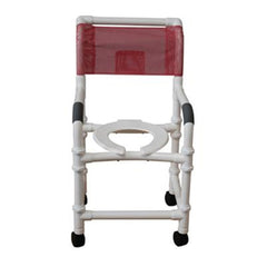 MJM Knockdown Wide Deluxe Shower Chair, 375 lb Capacity