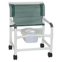 ConvaQuip 126-4-NB Bariatric Shower Chair with Pail