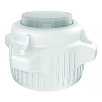 Justrite Carboy Cap, 53mm, Open Top with Closed Adapter, Package of 2