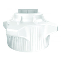 Justrite Carboy Cap, 120mm, Open Top with Closed Adapter, Package of 2