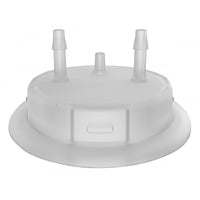 Justrite Adapter for Carboy Cap, 53mm, With Two Molded-In Hose Barbs and Vent