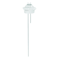 Justrite Carboy Cap, 120mm, Open Top with Adapter with 2 Molded-In Hose Barbs, With 37" Tubing
