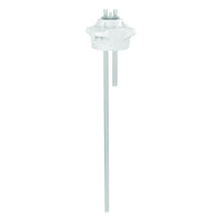 Justrite Carboy Cap, 120mm, Open Top with Adapter with 2 Molded-In Hose Barbs, With 37" Tubing