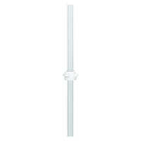 Justrite Carboy Cap, 53mm, Open Top With OD Tubes, 12" Length
