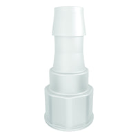 Justrite Spigot Fitting, 1-1/8" Thread with Hose Barb