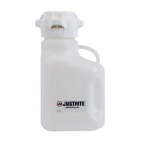Justrite Carboy, 2.5 L, High Density Polyethylene (HDPE), 83 mm Cap