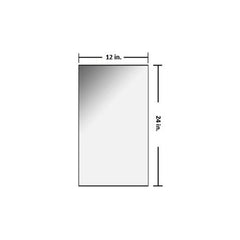 Phillips Safety Radiation Shield Glass 2.0mm PB EQ 12" x 24"