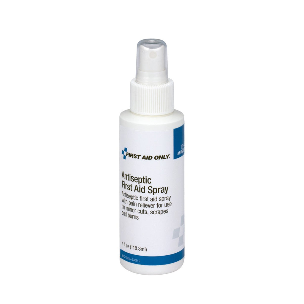 First Aid Only Antiseptic Spray | 4 oz Pump Bottle | Infection Prevention